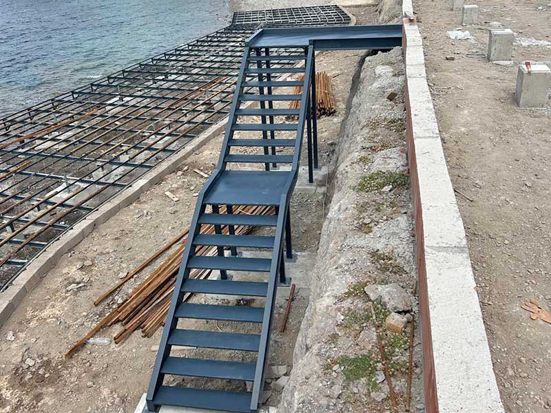 THE ONE BODRUM PROJESİ - Sahil Merdivenleri projesi